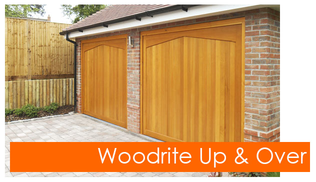 Woodrite up and over doors from The Garage Door Centre
